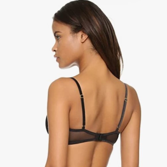 NWT Natori Hype Demi Contour Underwire Bra in Black/Cafe, 32D - Picture 2 of 14